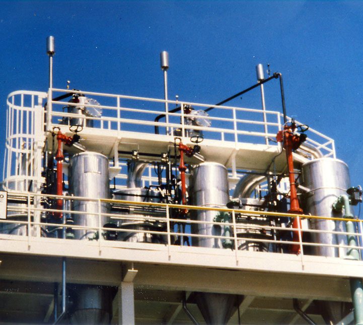 Triple Effect Flash Cooler for food processing plant