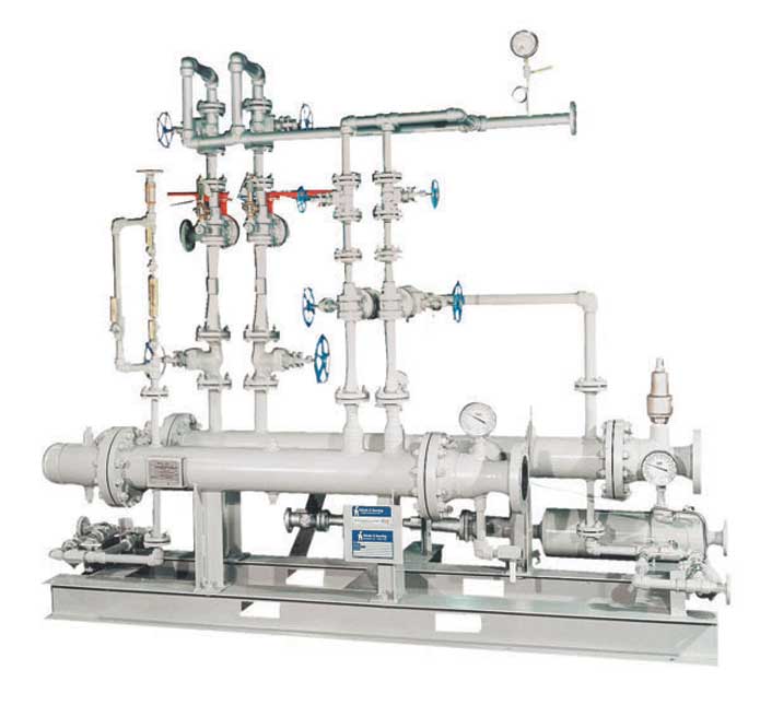 Twin Element, Two-Stage Steam Jet Air Ejector/Condenser