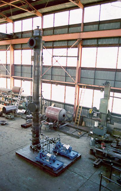 Combination Ejector Venturi Packed Tower Wet Gas Scrubber for handling HCl in refinery service