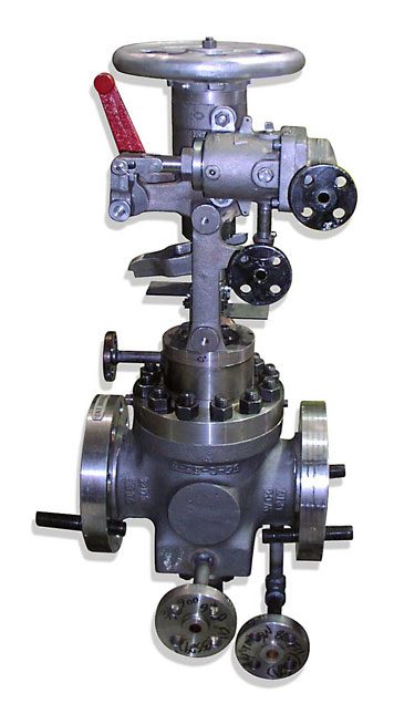 Four-inch Throttle Trip Valve