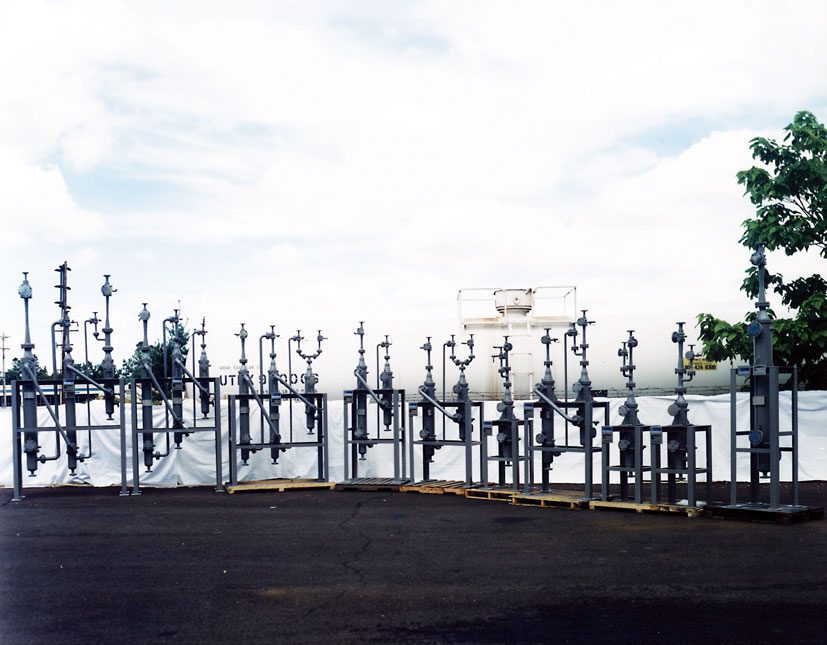 Multi-Stage Vacuum Systems with vertical shell and tube condensers for chemical plant